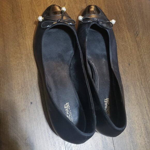 Michael Kors black flats - Picture 1 of 1